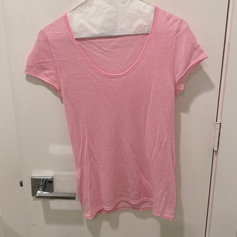 BCBG pink top